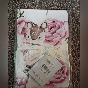 Natema Organic Percale Cotton Changing Pad Cover For Baby, NWT